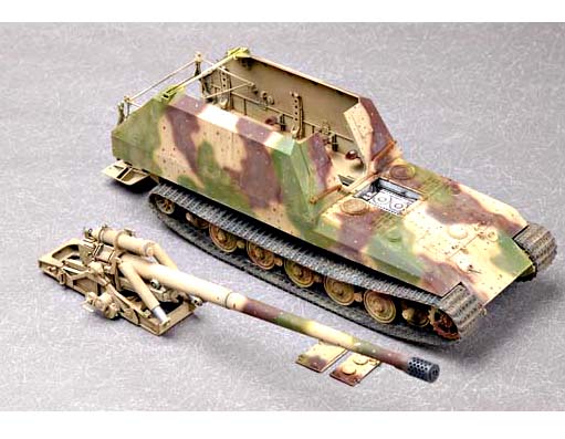 Trumpeter 1/35 German Geschutzwagen Tiger fur 17cm K72 – image 9