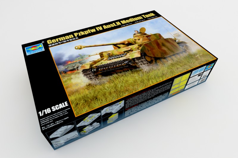 Trumpeter 1/16 German Pzkpfw IV Ausf.H Medium Tank – image 2