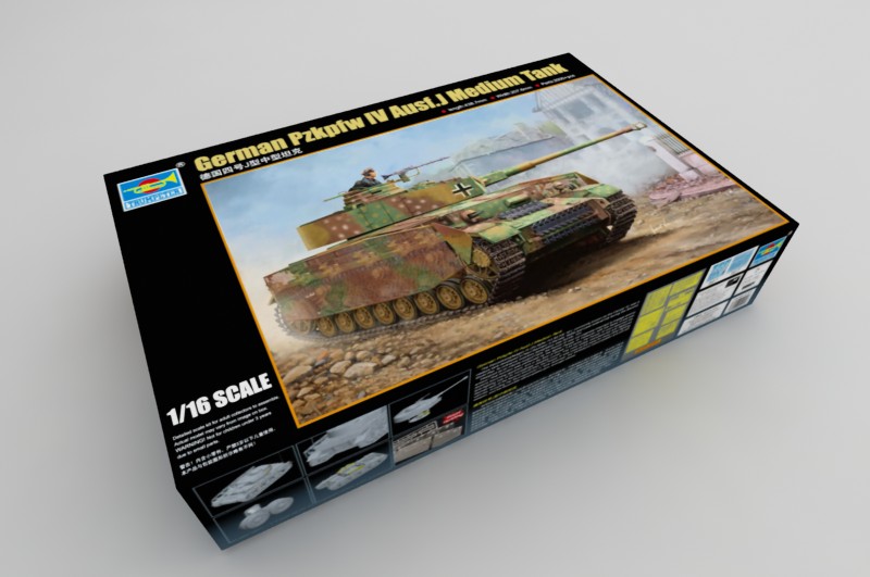 Trumpeter 1/16 German Pzkpfw IV Ausf.J Medium Tank – image 2