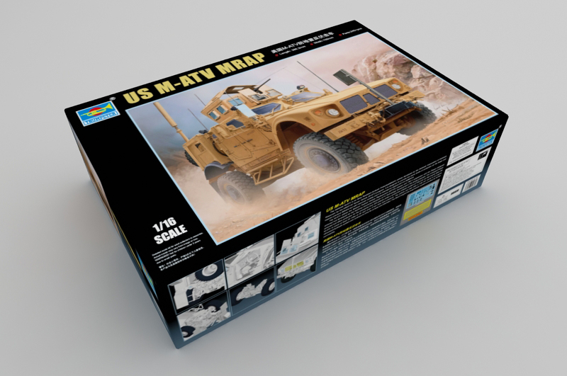 Trumpeter 1/16 US M-ATV MRAP – image 2