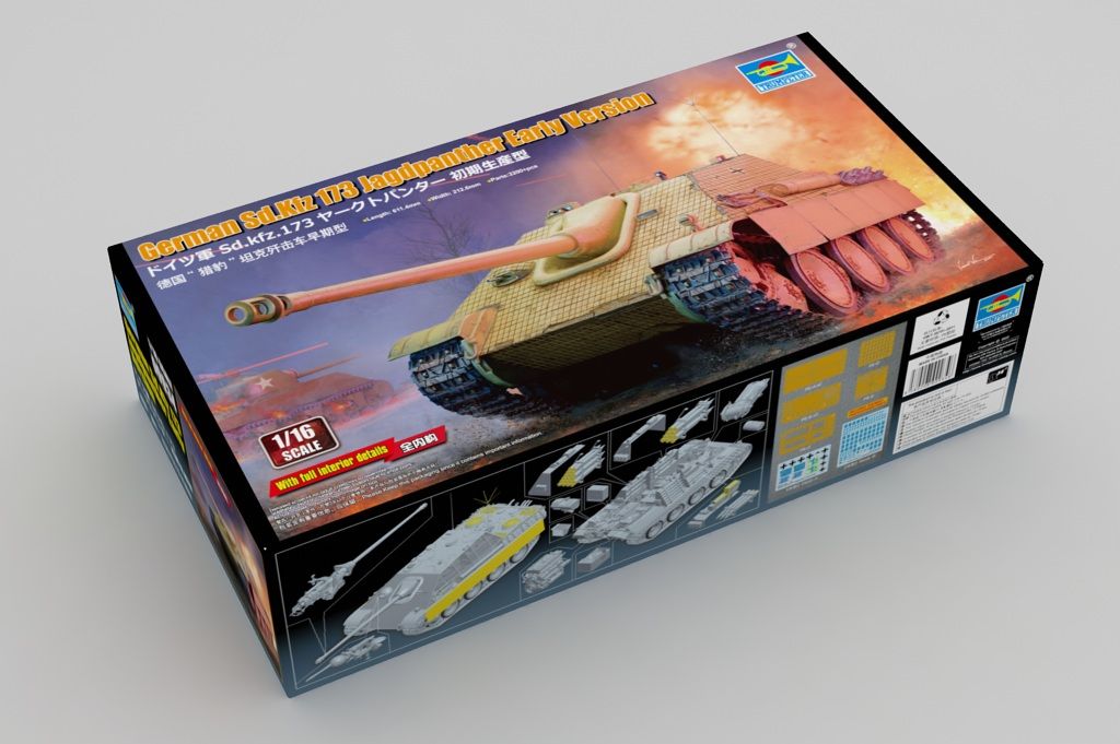 Trumpeter 1/16 German Sd.Kfz 173 Jagdpanther Early Version – image 2