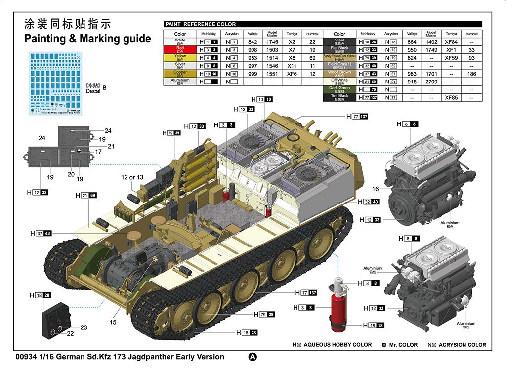 Trumpeter 1/16 German Sd.Kfz 173 Jagdpanther Early Version – image 5