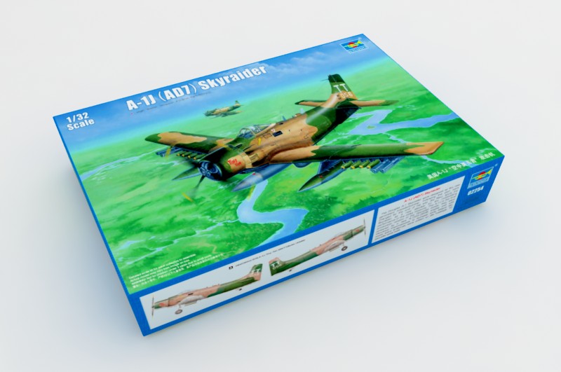 Trumpeter 1/32 A-1J AD-7 Skyraider – image 2