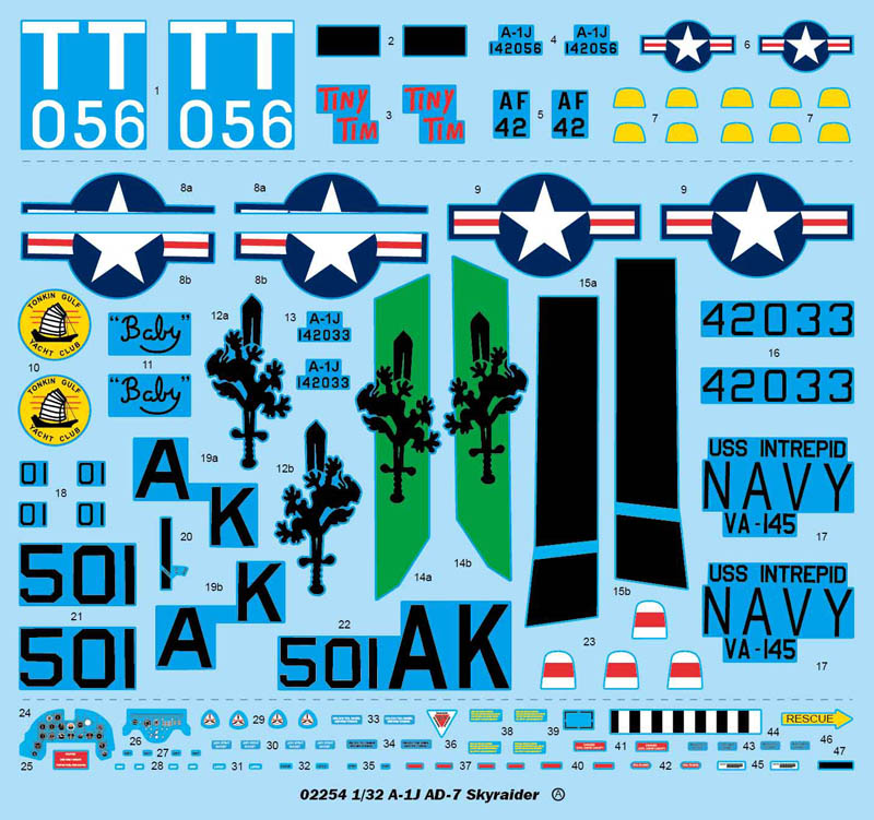 Trumpeter 1/32 A-1J AD-7 Skyraider – image 4
