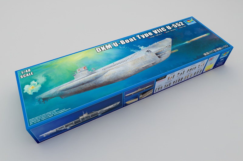 Trumpeter 1/48 DKM U-Boat Type VIIC U-552 – image 3