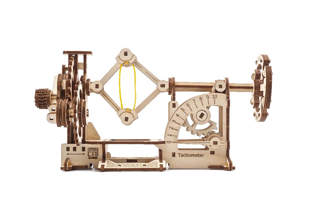 UGears STEM LAB Tachometer - 133 Pieces – image 5