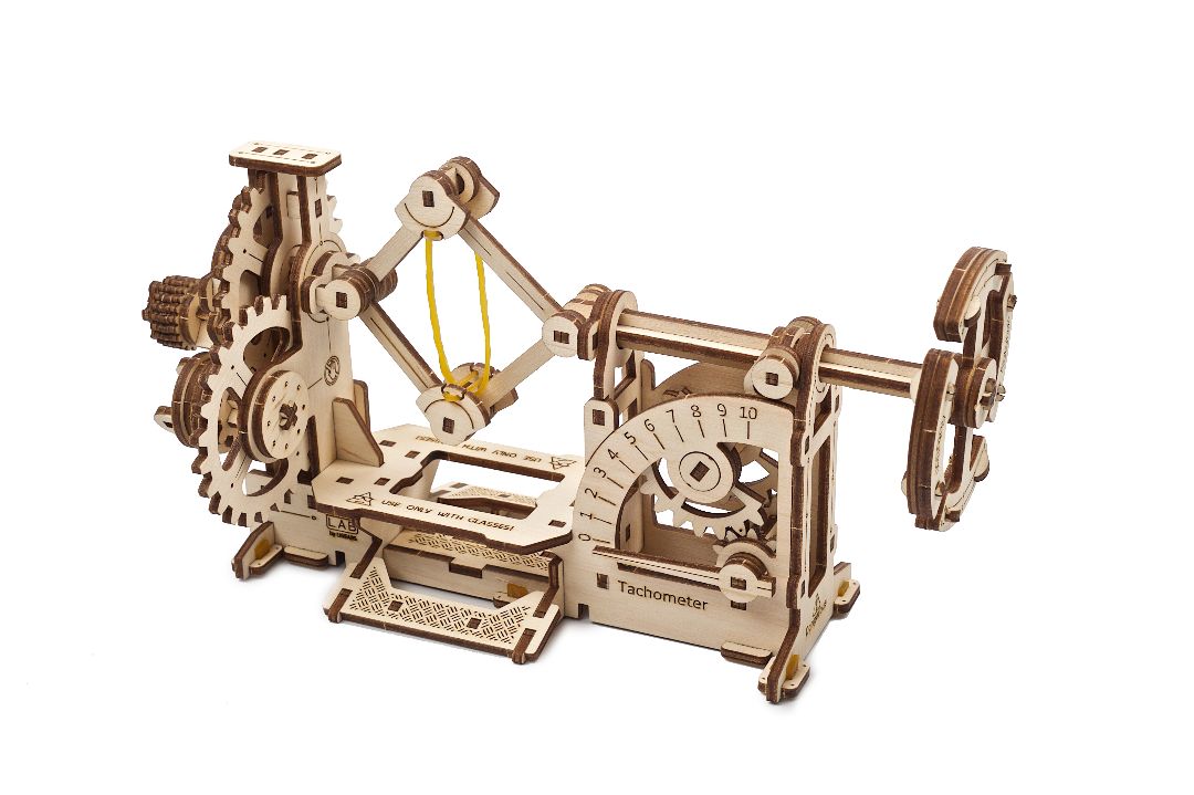 UGears STEM LAB Tachometer - 133 Pieces – image 6