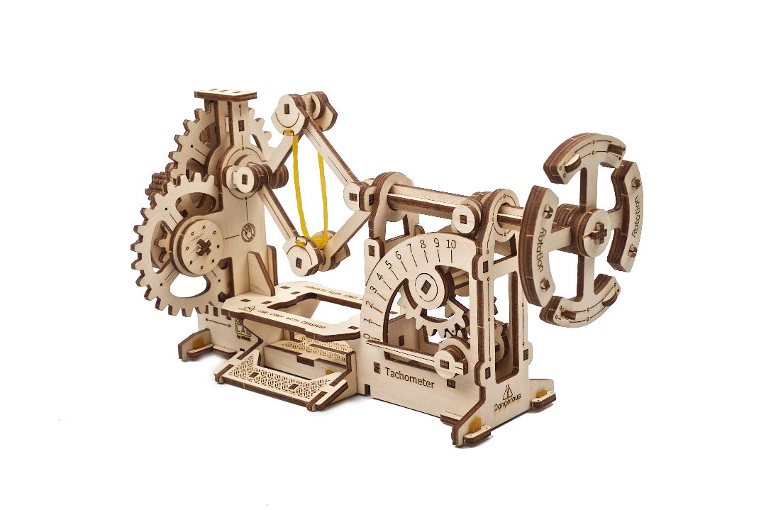 UGears STEM LAB Tachometer - 133 Pieces – image 7