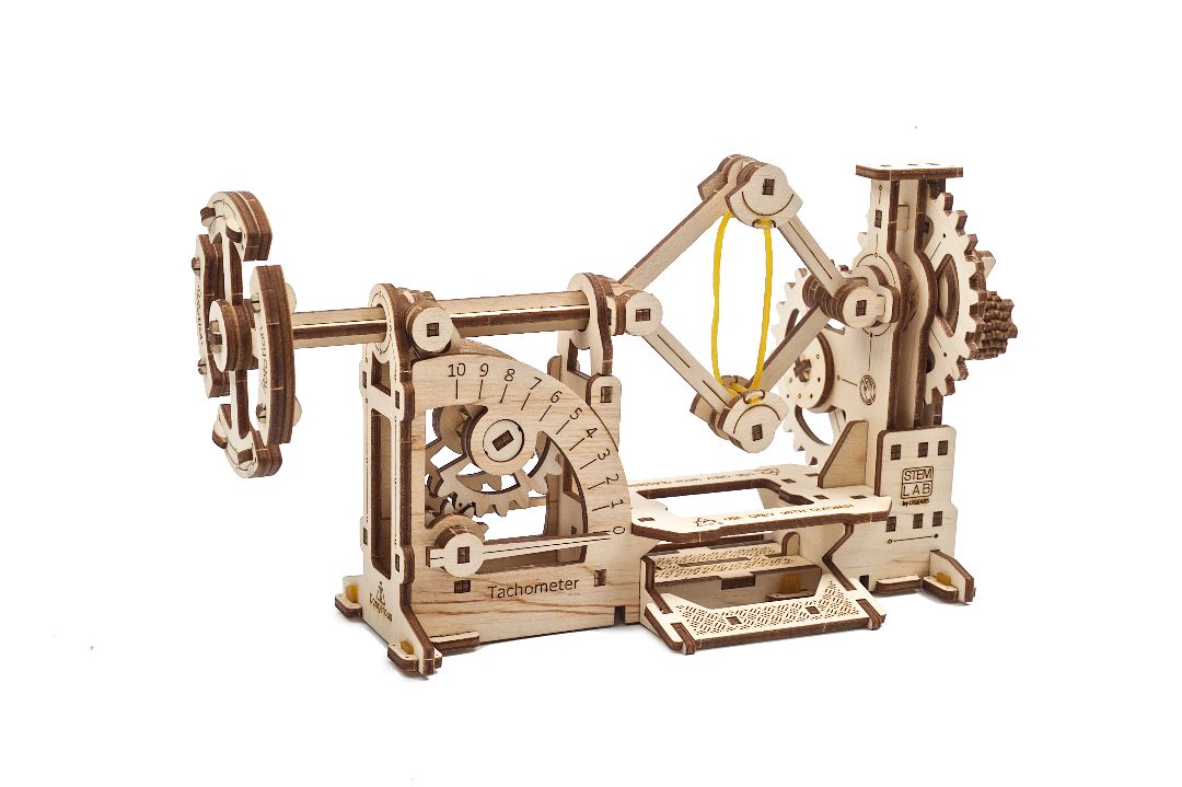 UGears STEM LAB Tachometer - 133 Pieces – image 10