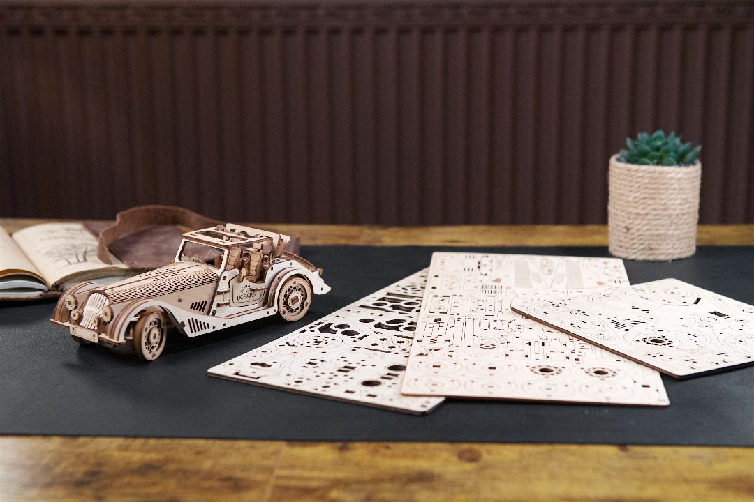Ugears Sports Car Rapid Mouse - 222 Pieces – image 7