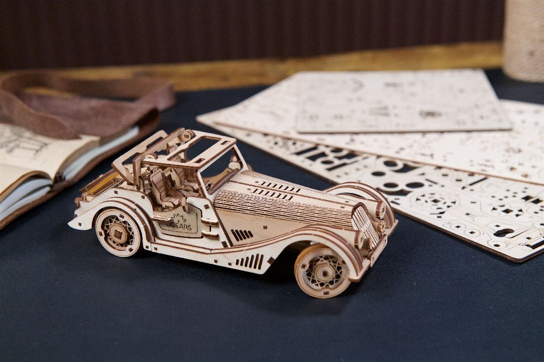 Ugears Sports Car Rapid Mouse - 222 Pieces – image 6
