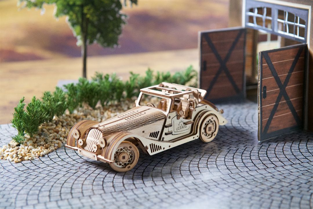 Ugears Sports Car Rapid Mouse - 222 Pieces – image 13