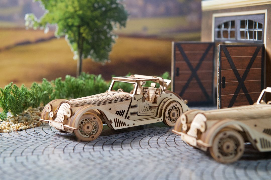 Ugears Sports Car Rapid Mouse - 222 Pieces – image 11
