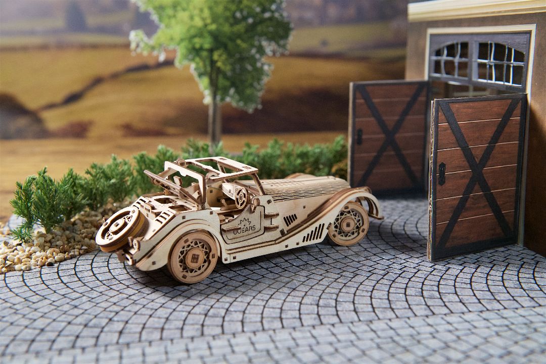 Ugears Sports Car Rapid Mouse - 222 Pieces – image 14