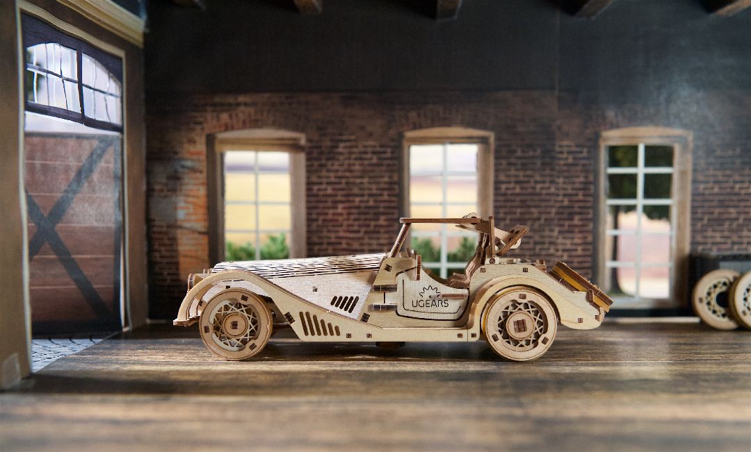 Ugears Sports Car Rapid Mouse - 222 Pieces – image 19