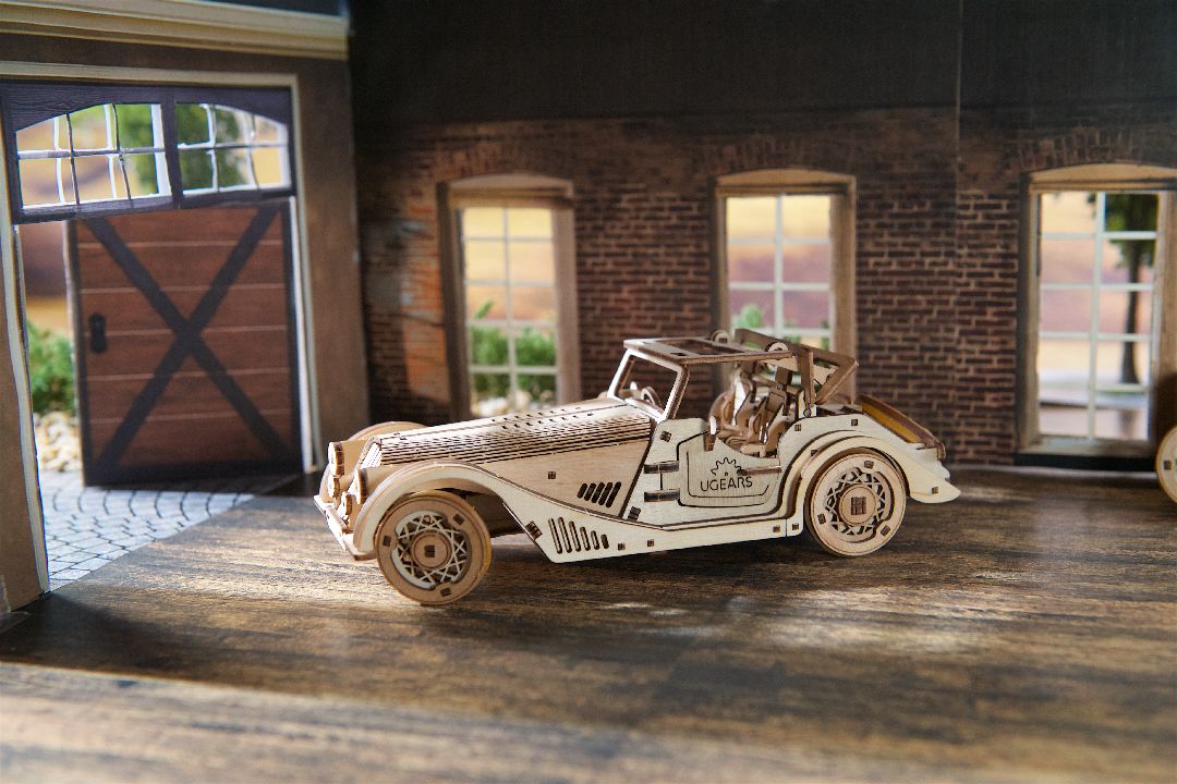 Ugears Sports Car Rapid Mouse - 222 Pieces – image 18