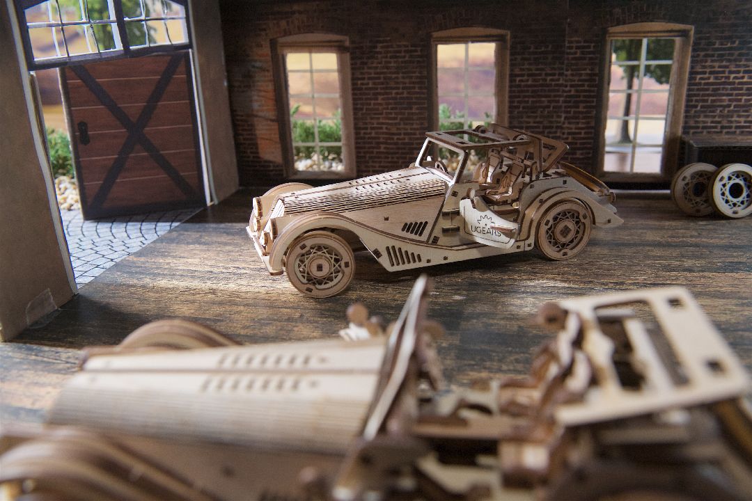 Ugears Sports Car Rapid Mouse - 222 Pieces – image 24