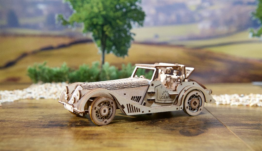 Ugears Sports Car Rapid Mouse - 222 Pieces – image 28