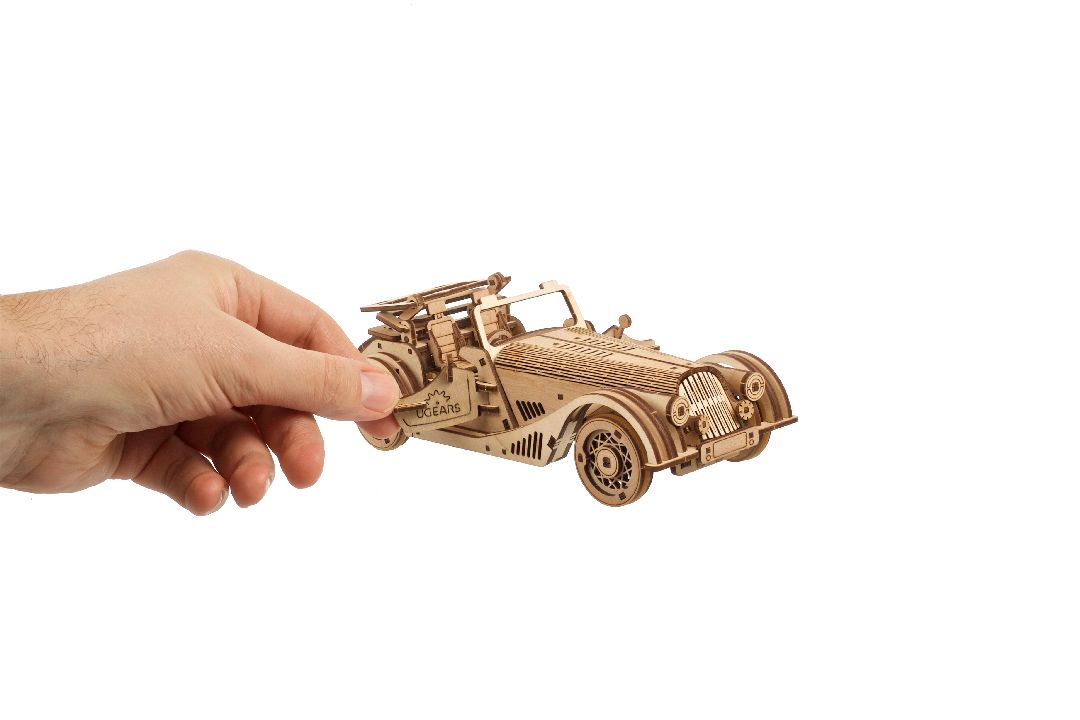 Ugears Sports Car Rapid Mouse - 222 Pieces – image 29
