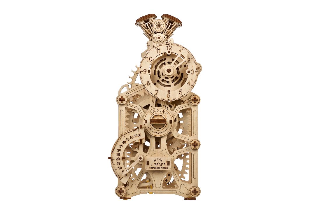 Ugears Engine Clock - 265 Pieces (Advanced) – image 5