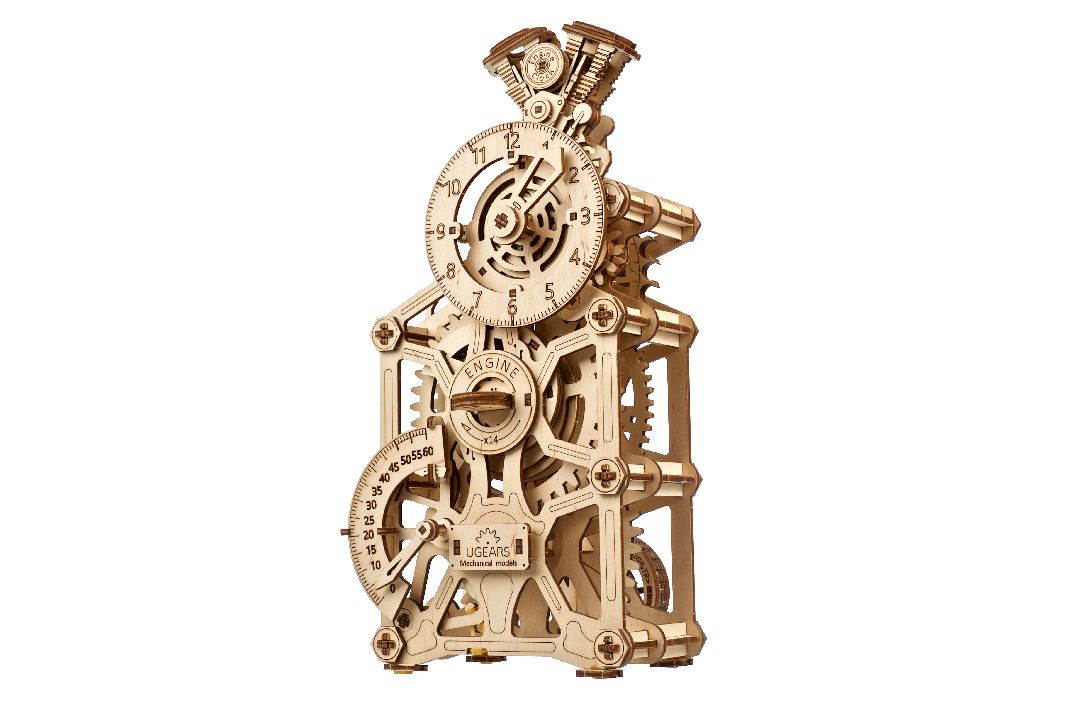 Ugears Engine Clock - 265 Pieces (Advanced) – image 2
