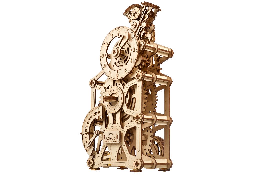 Ugears Engine Clock - 265 Pieces (Advanced) – image 3
