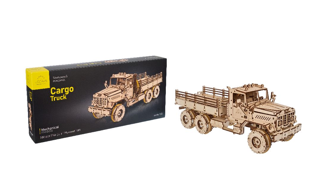 UGears Cargo Truck (New Model) - 550 Pieces – image 2