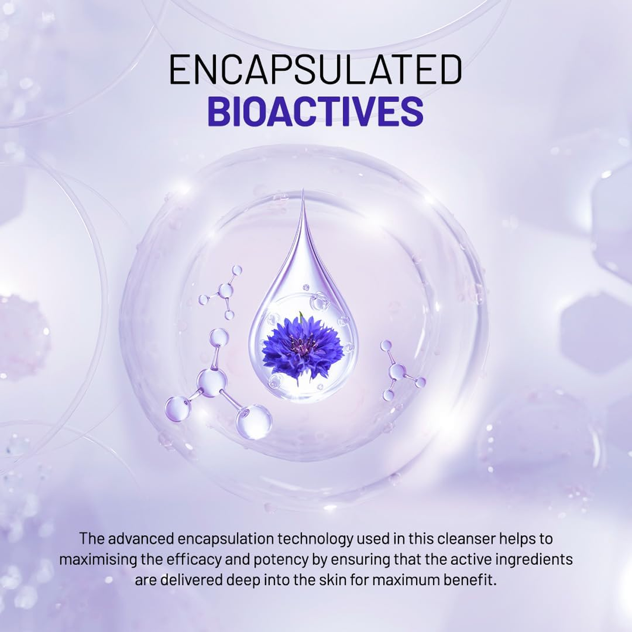 Refresh Botanicals - Hydrating Facial Cleanser, Cornflower & Cucumber | 100 mL – image 5