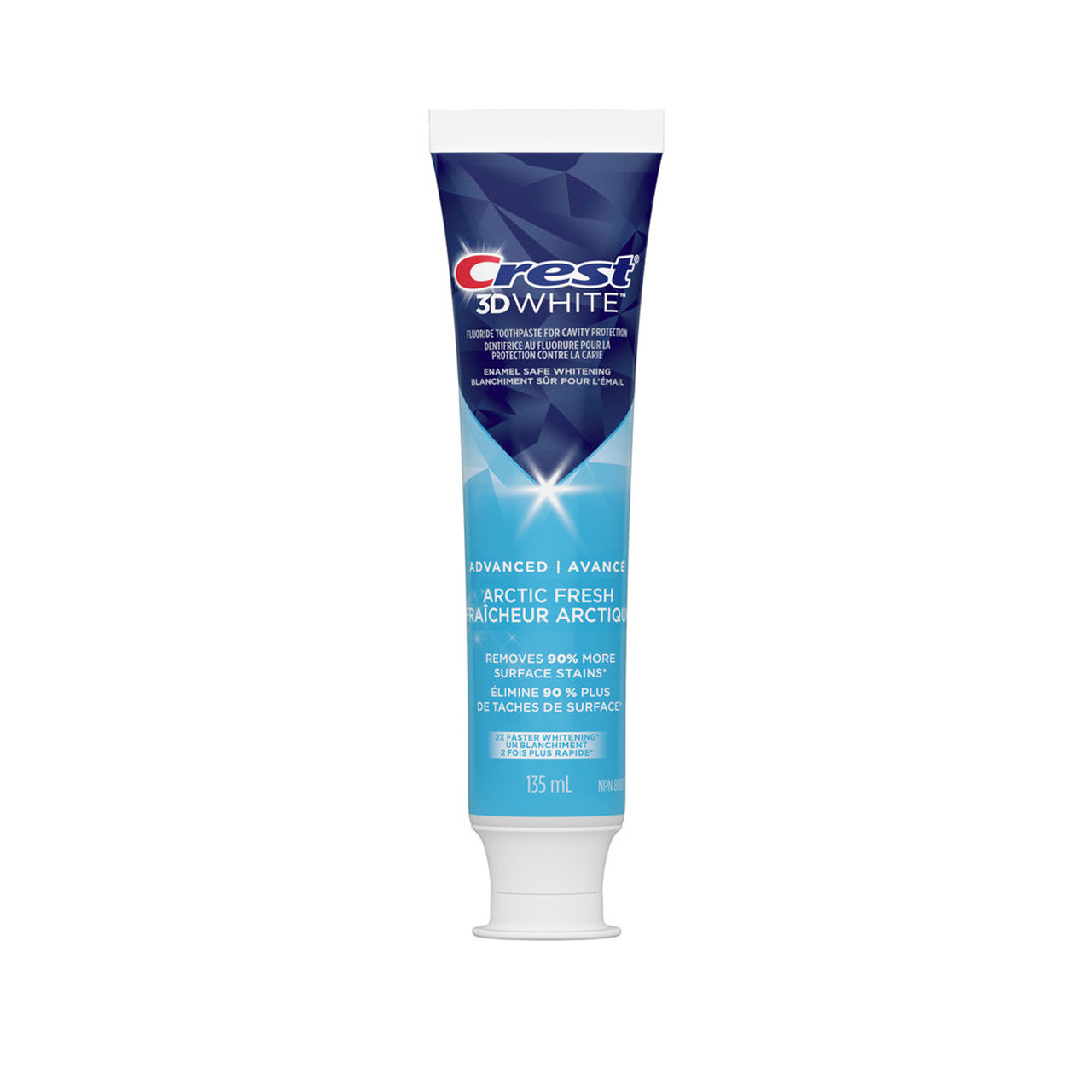 Crest – 3D White Advanced Arctic Fresh Toothpaste | 1 Tube – image 2