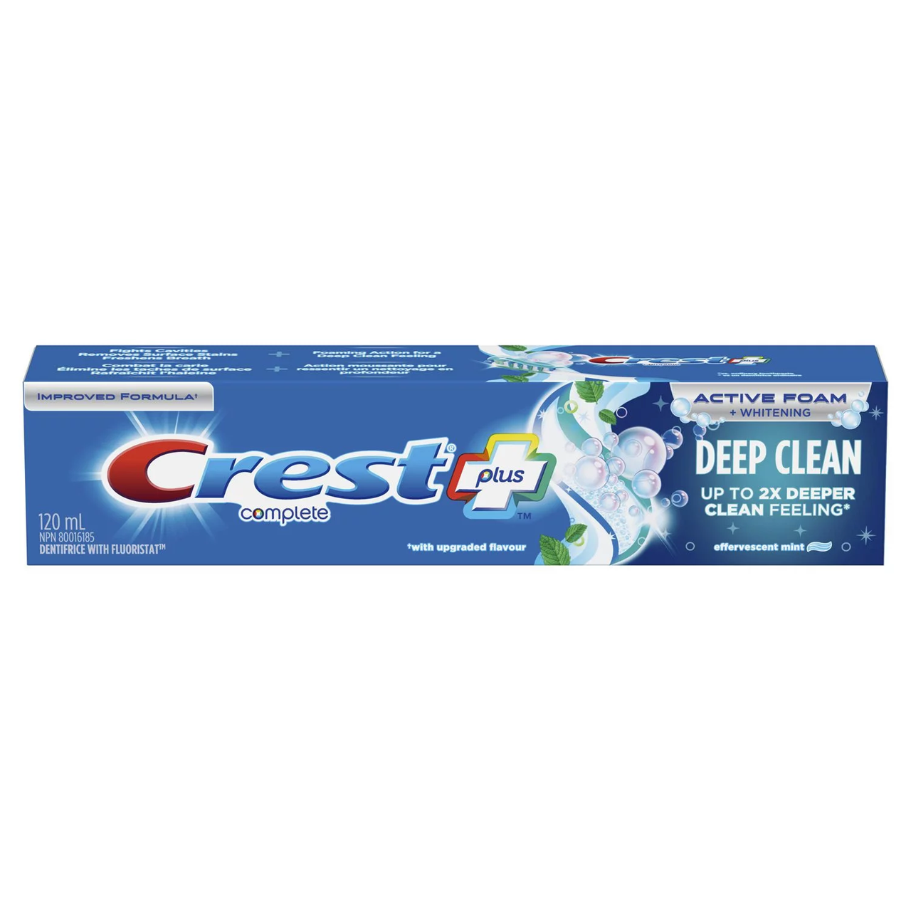 Crest - Complete Deep Clean Active Foam - Effervescent Mint | 120 mL – image 2
