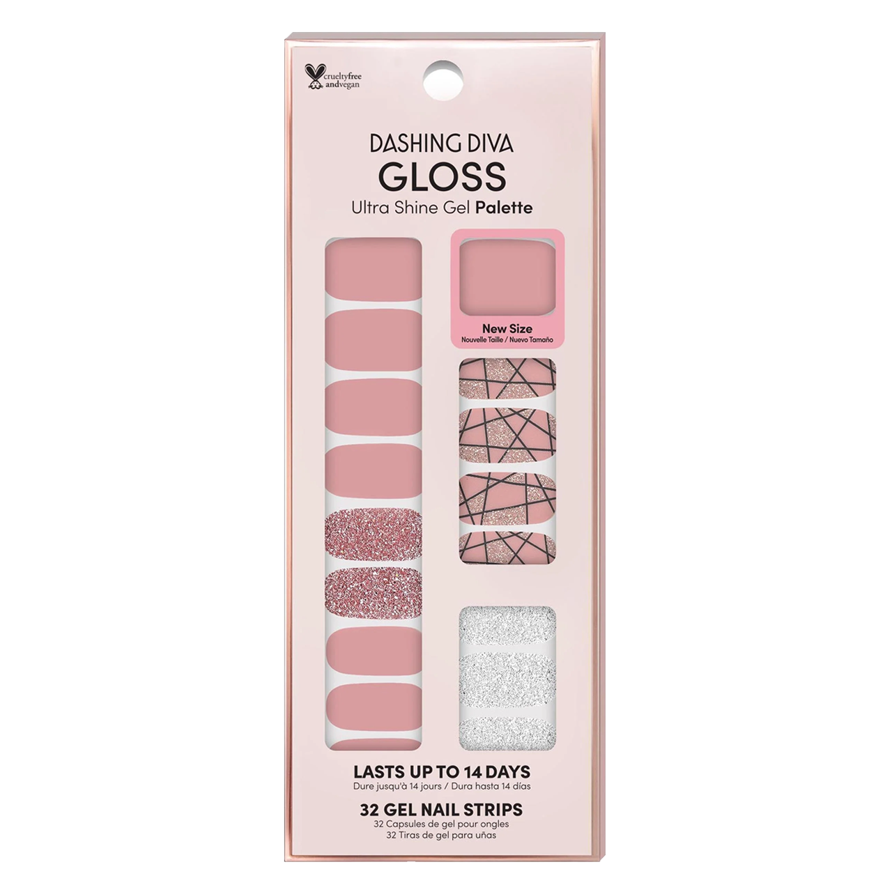 Dashing Diva - Gloss Ultra Shine Gel Palette | 32 Gel Nail Strips – image 5