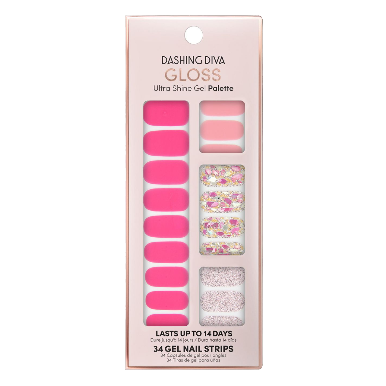 Dashing Diva - Gloss Ultra Shine Gel Palette | 32 Gel Nail Strips – image 9