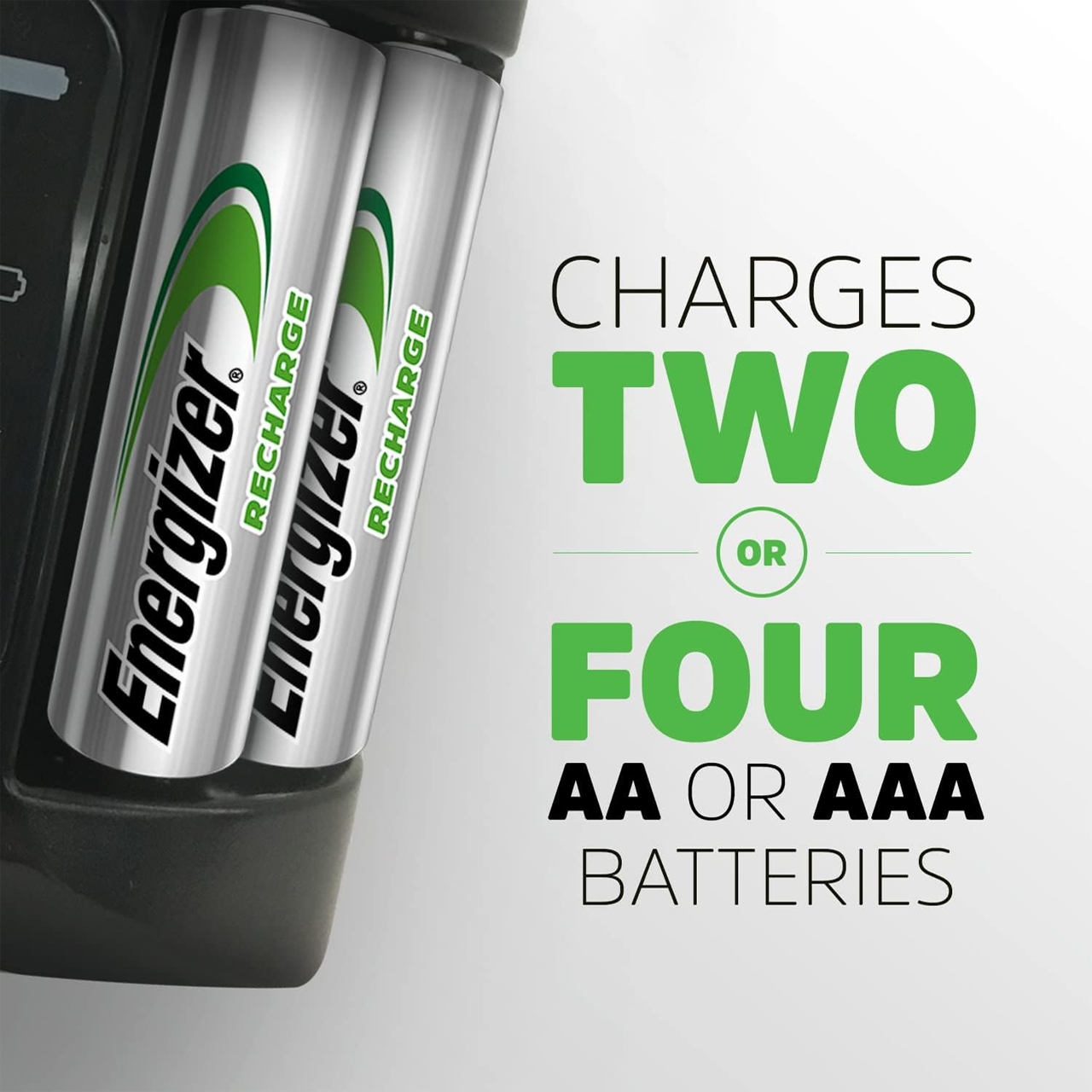 Energizer - Recharge Pro Charger AA/AAA | 1 Charger + 4 Batteries – image 3