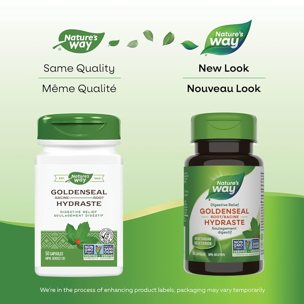 Nature's Way - Goldenseal Root Digestive Relief | 50 Capsules – image 2