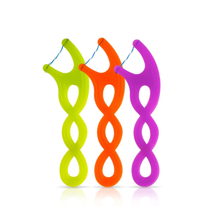 GUM CRAYOLAâ„¢ TWISTABLESÂ® Kids' Flossers, Fluoride Coated, Age 3+, 40 ct – image 3