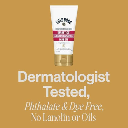 GoldBond Medicated Diabetics' Dry Skin Relief Foot Cream – image 4