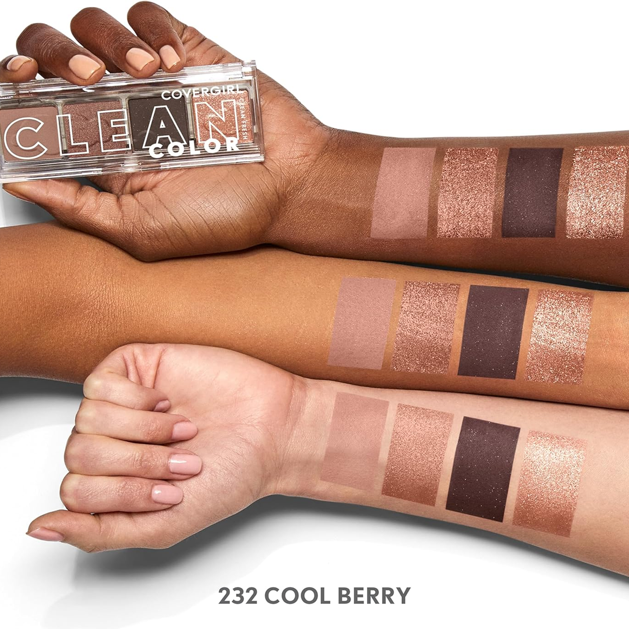 COVERGIRL - Clean Color Eyeshadow - Cool Berry 232 | 4 g – image 3