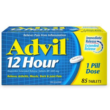 Advil 12 Hour, Ibuprofen 600mg, Tablets – image 6