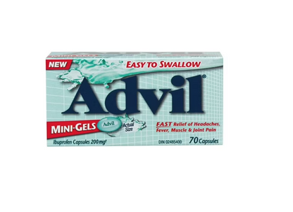 Advil Mini-Gels, Ibuprofen 200mg, Easy-to-Swallow Gelcaps – image 2