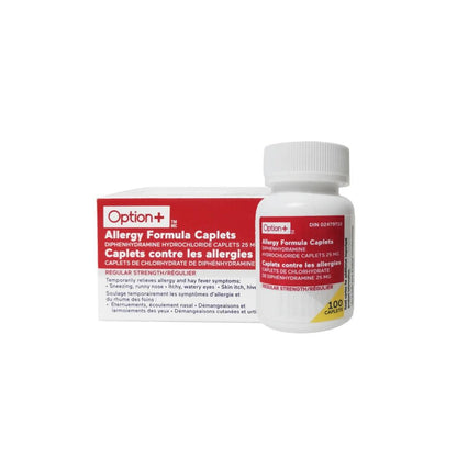 Option+ Allergy Formula Caplets 100 caplets – image 2